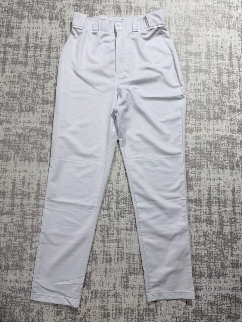 Rawlings White Athletic Baseball Jogger Pants Youth SizeXL